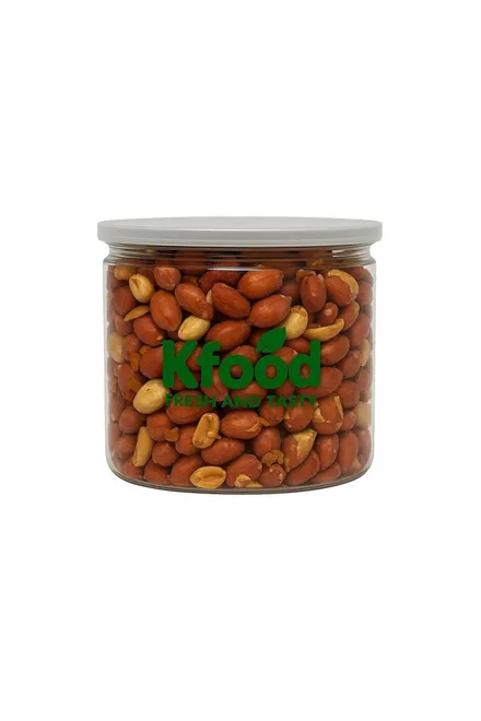 Roasted salted peanuts 300g in a jar
