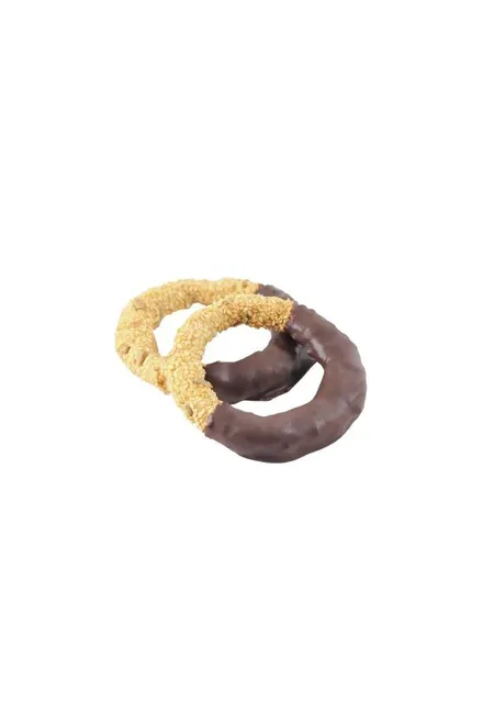 Sesame-chocolate ring cookies 300g