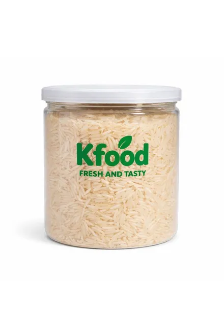 Basmati rice 1121 Special 500g in a jar